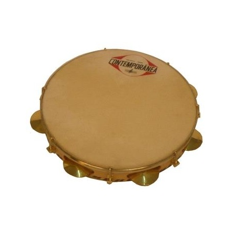 Pandeiro 11" wood skin drumhead goat                        