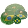 Parche 6" bandera Brasil Contemporanea                      