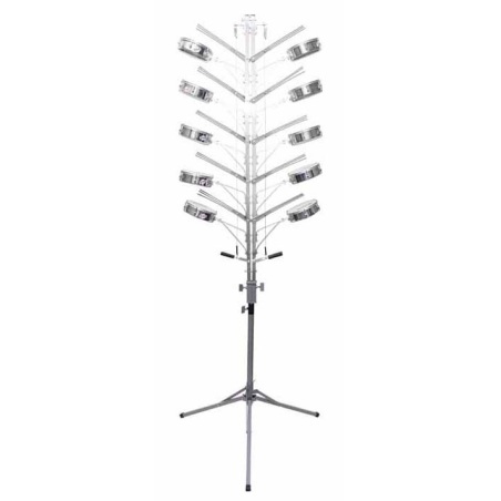 Tamborica 8 tamborims alumini