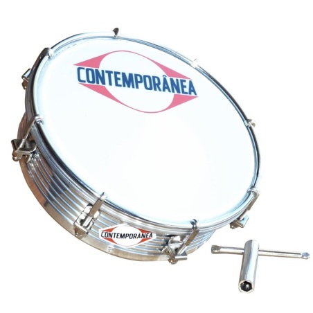 Tamborim 6" alumini frisat