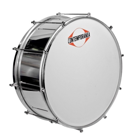 Zabumba de aluminio de 16"x 20 cm                           