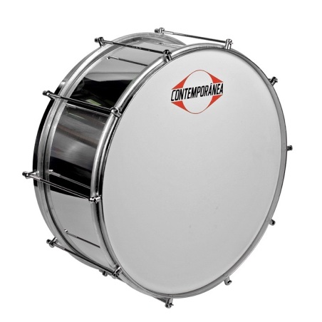 Zabumba de aluminio de 20"x 20 cm                           