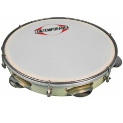Pandeiro 10" fusta membrana sintètica Light
