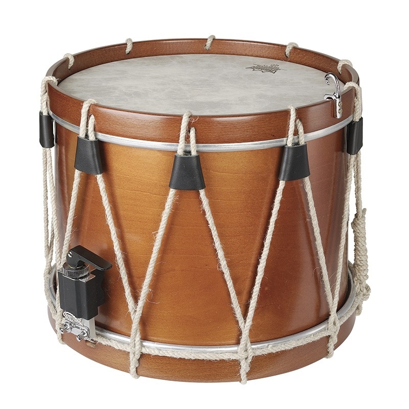 Rope drum 12" with skin drumhead with snare                 