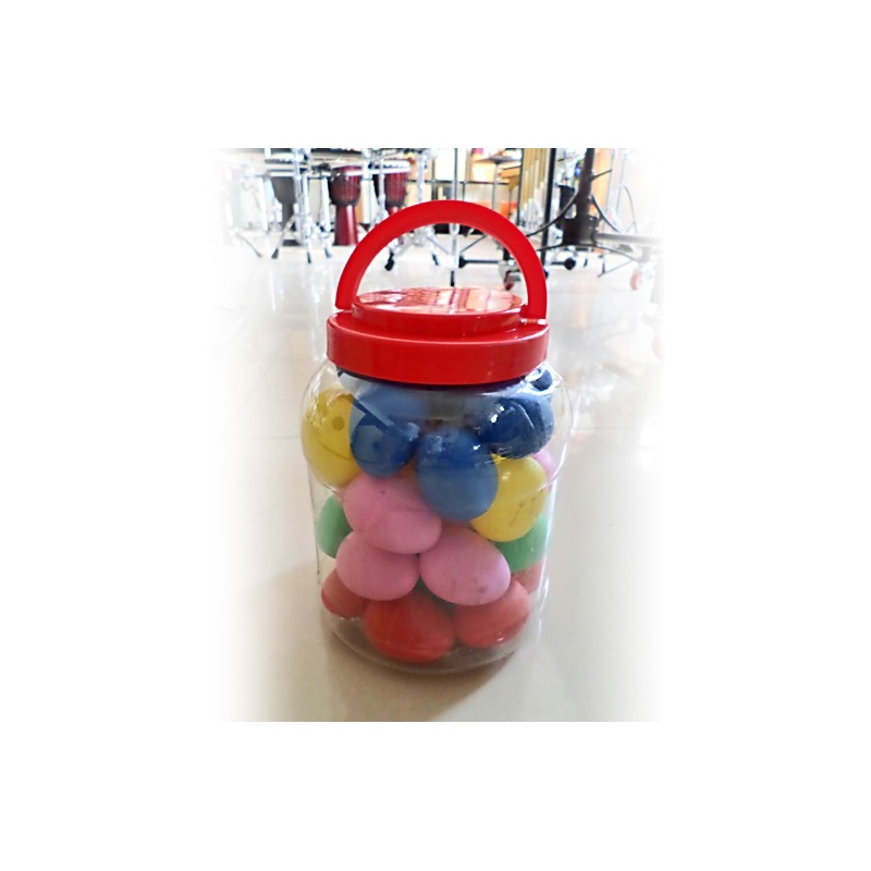 Bote huevos diferentes colores 40 unidades...