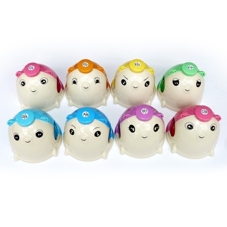 Chubby Mouse Pressing Bell Set, 8 Notes                     