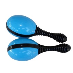 Maraca parell blava